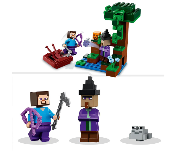 LEGO Minecraft 21248 Dyniowa farma - 1159387 - zdjęcie 4